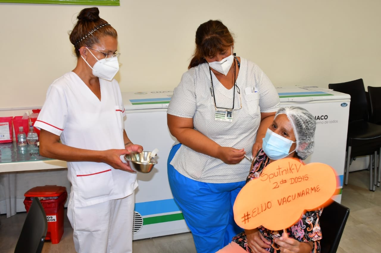 Covid-19: comenzó la vacunación de la segunda dosis de la Sputnik V